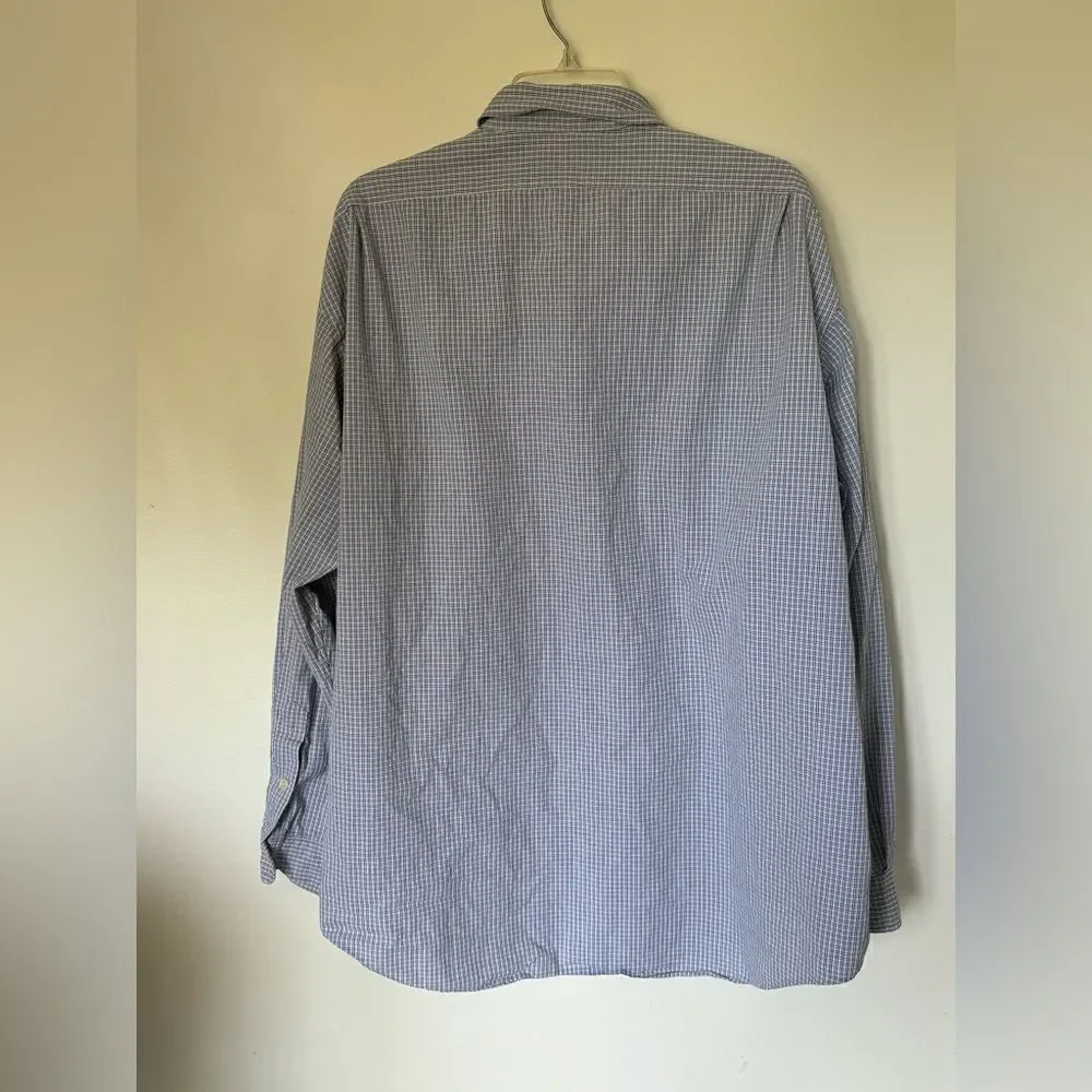 Polo Ralph Lauren Lowell Sport Check Button Down Shirt Size XXL Blue